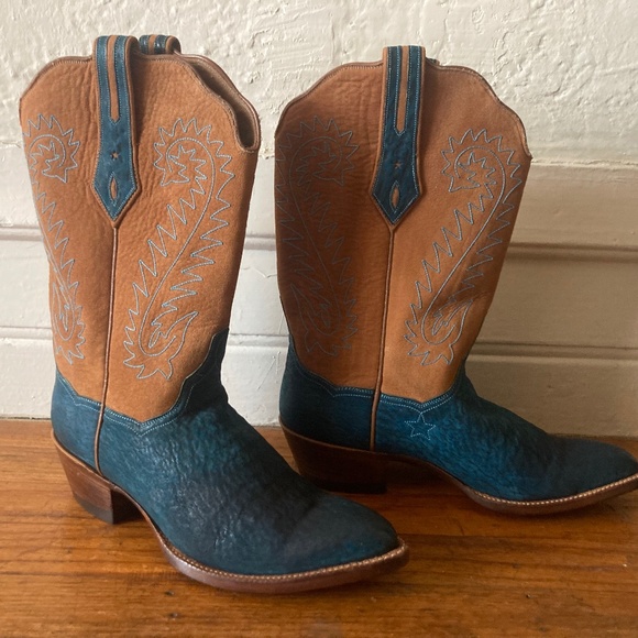 J.B. Hill Women’s leather handmade Cowboy boots! - Picture 2 of 9